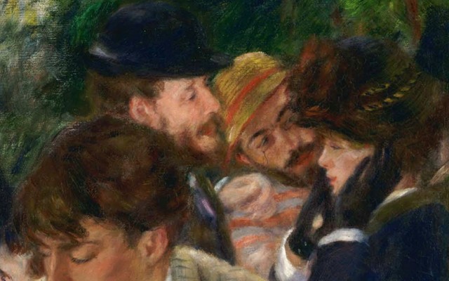 Pierre-Auguste Renoir's "Luncheon of the Boating Party," 1880-1881