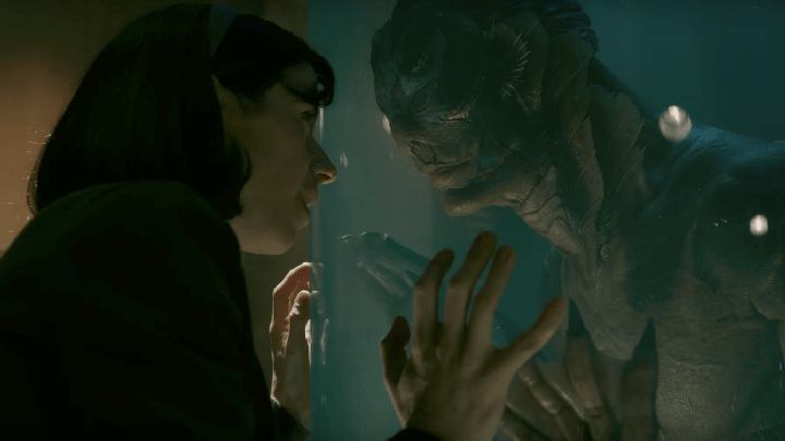 Sally Hawkins and Doug Jones in 'The Shape of Water'