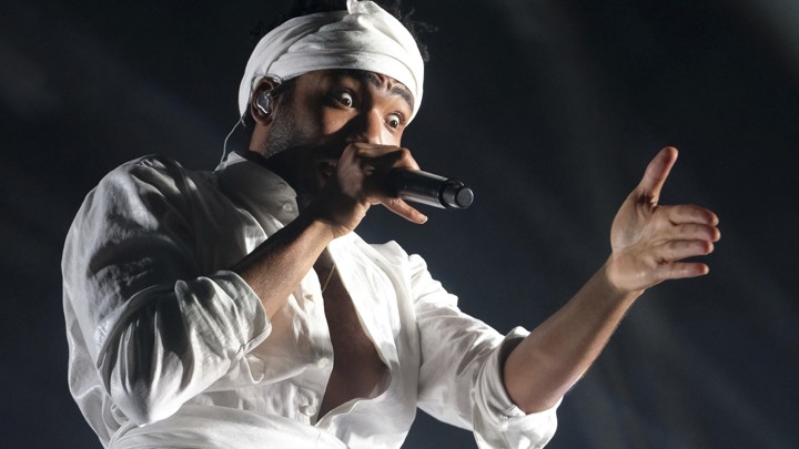 Childish Gambino, recording name of Donald Glover, is nominated for Album of the Year and Record of the Year.