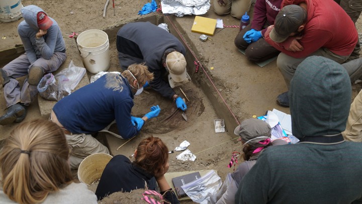 Discovery of the Upward Sun River infants