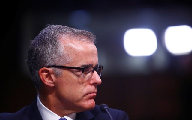 Retiring FBI Deputy Director Andrew McCabe