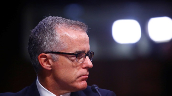 Retiring FBI Deputy Director Andrew McCabe