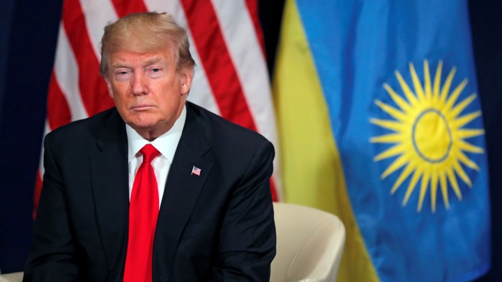 President Trump pictured at the World Economic Forum’s annual meeting in Davos, Switzerland on January 26, 2018.