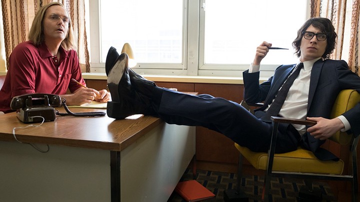 Will Forte and Domhnall Gleeson in 'A Futile and Stupid Gesture'