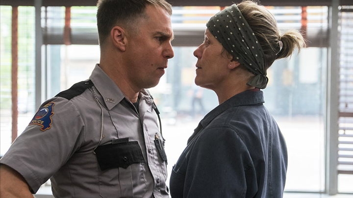 Sam Rockwell and Frances McDormand in 'Three Billboards Outside Ebbing, Missouri'