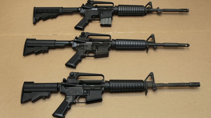 Three AR-15s