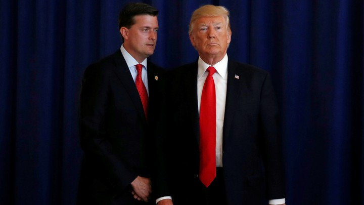 Rob Porter and Donald Trump