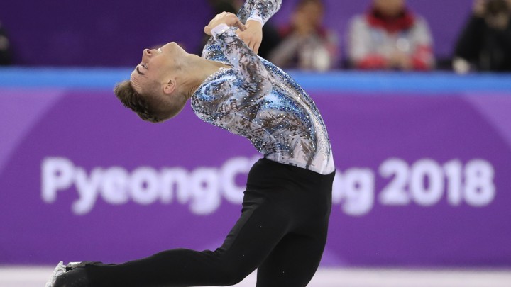 Adam Rippon skating