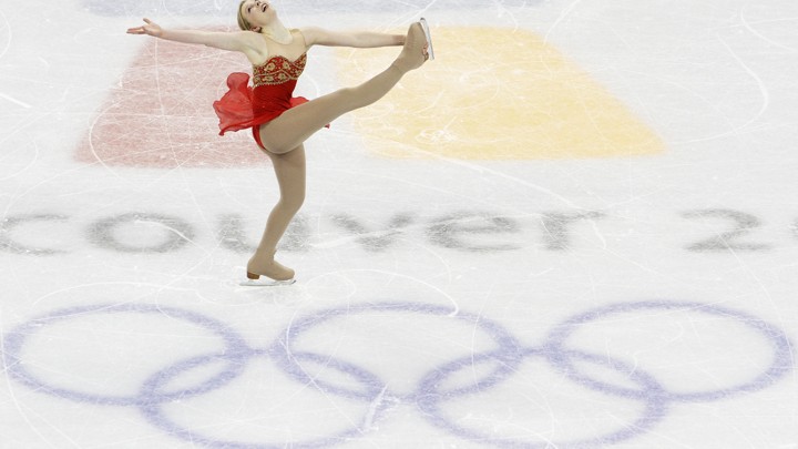 Rachael Flatt skates.
