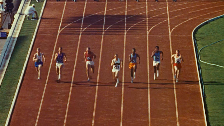 A still from one of the films in Criterion Collection's '100 Years of Olympic Films: 1912–2012'