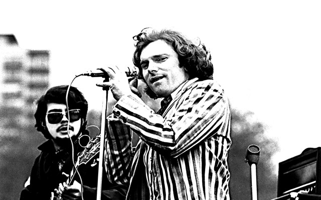 Van Morrison at Spring Sing on Boston Common, April 20, 1968