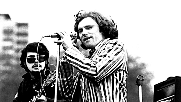 Van Morrison at Spring Sing on Boston Common, April 20, 1968