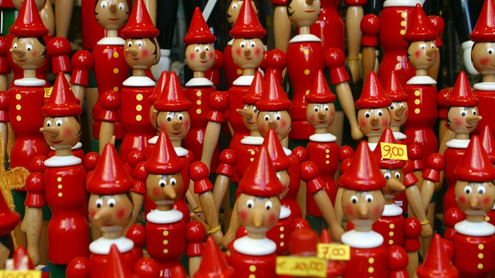 Pinocchio dolls