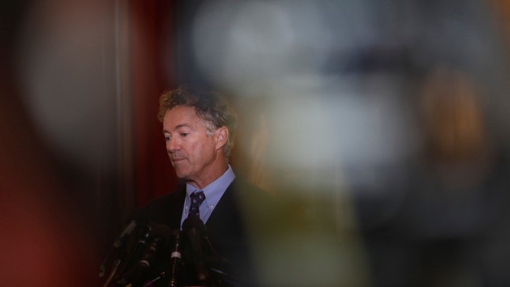 Senator Rand Paul on Capitol Hill