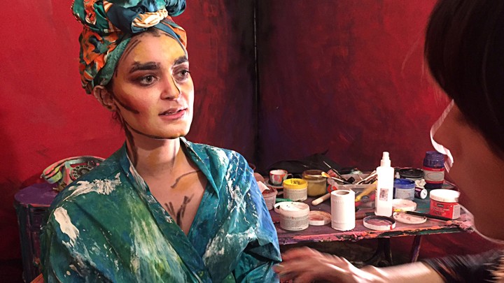 Cairo-based artist Chanel Arif uses humans and their surroundings as her canvas.