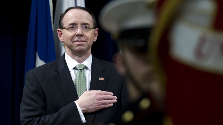 Deputy Attorney General Rod Rosenstein