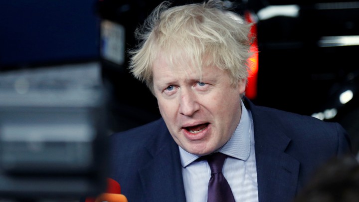 British Foreign Secretary Boris Johnson
