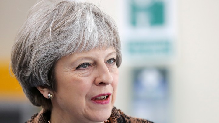 Britain's Prime Minister Theresa May