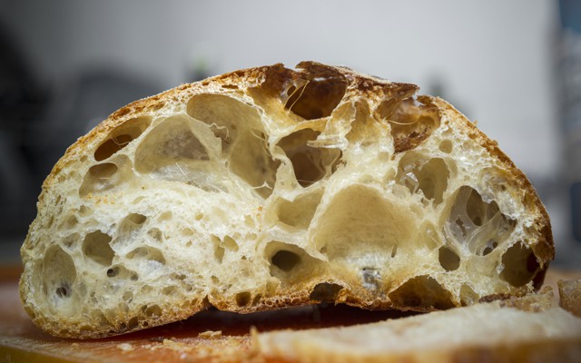 A sliced loaf of bread