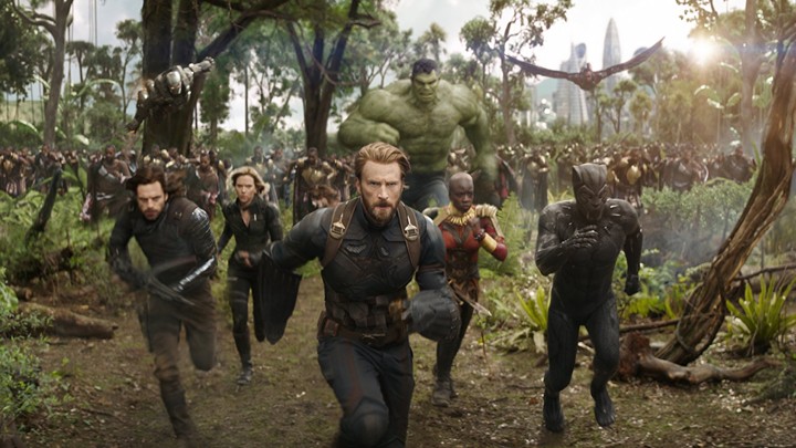 A still from Marvel's 'Avengers: Infinity War'