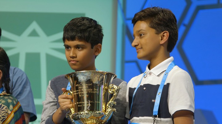 Spelling bee competitors
