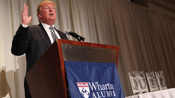 Whartons Donald Trump Dilemma The Atlantic