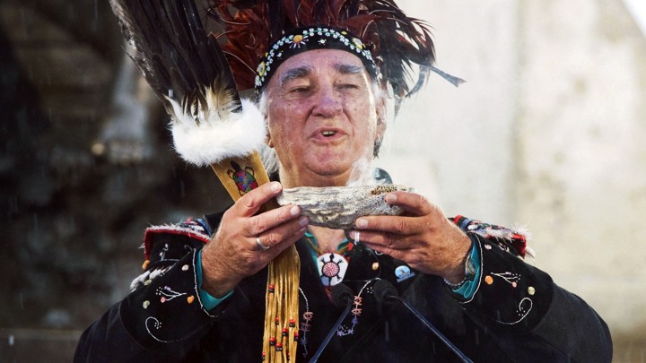 Max Gros Louis, the grand chief of the Huron-Wendat Nation of Quebec