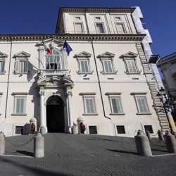 The Quirinale presidential palace in Rome