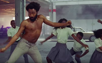 An image from Childish Gambino's 'This Is America' video