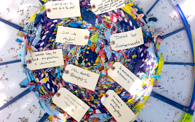 A wish ritual constructed by Ritual Design Lab was featured in San Francisco's Market Street Prototype Festival in 2015.