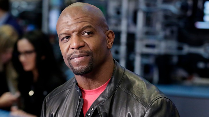 Actor Terry Crews is interviewed in New York in April