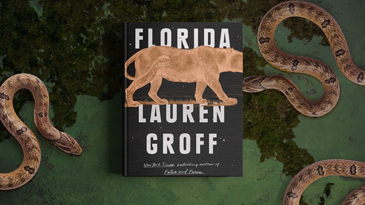 The cover of 'Florida' surrounded by snakes