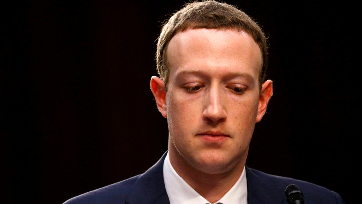 Facebook CEO Mark Zuckerberg