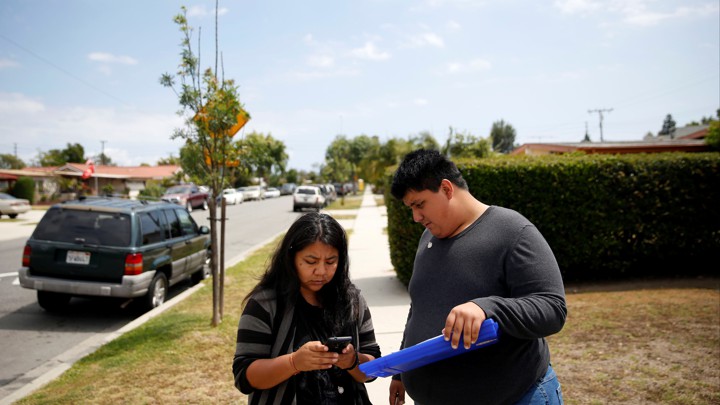 Canvassers in Orange County