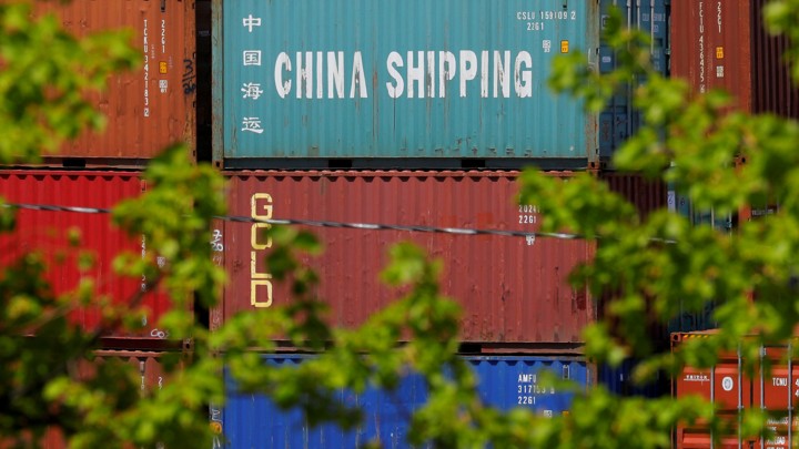 Chinese shipping containers