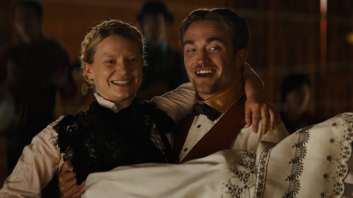Robert Pattinson and Mia Wasikowska in 'Damsel'