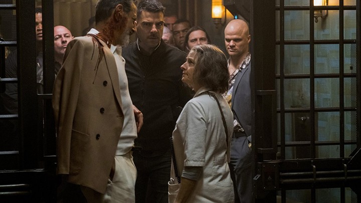 A still from 'Hotel Artemis'