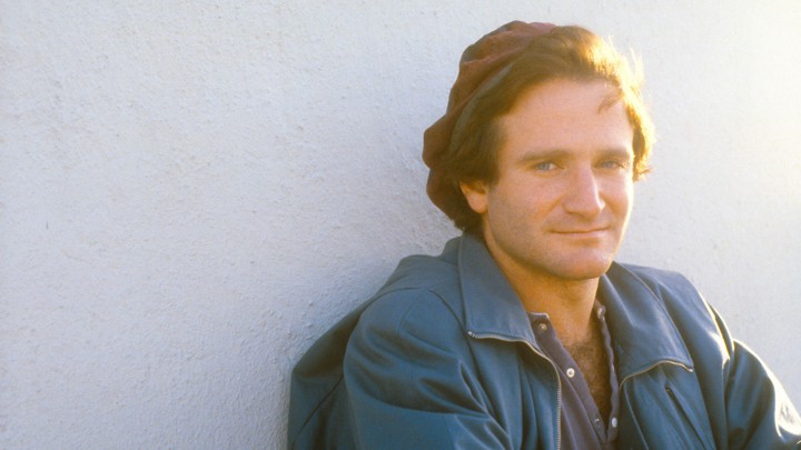 A young Robin Williams