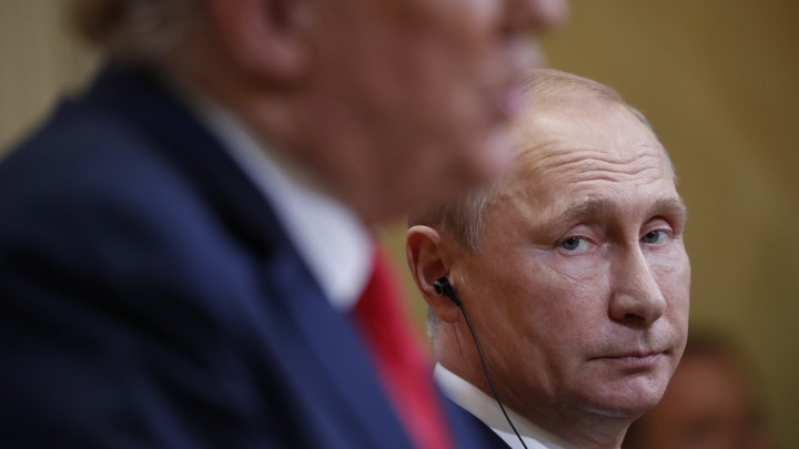 Trump Defends Putin, Then Walks It Back - The Atlantic