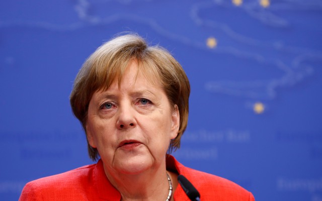 German Chancellor Angela Merkel 