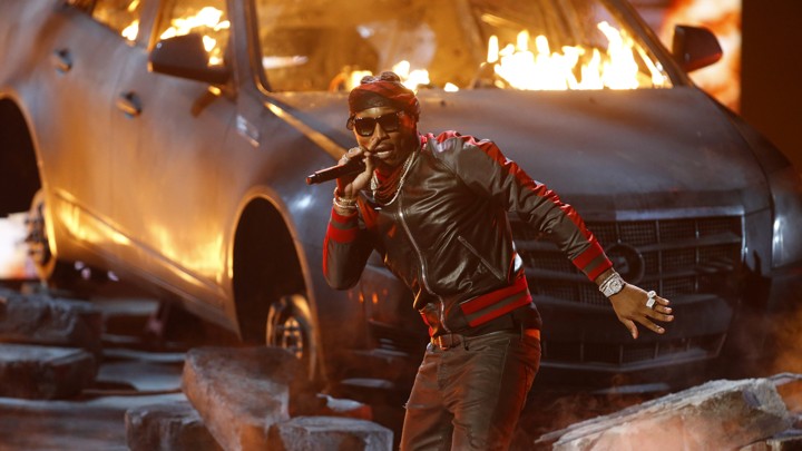 Future performs "Wicked (Purple Reign)" at the 2016 BET Awards