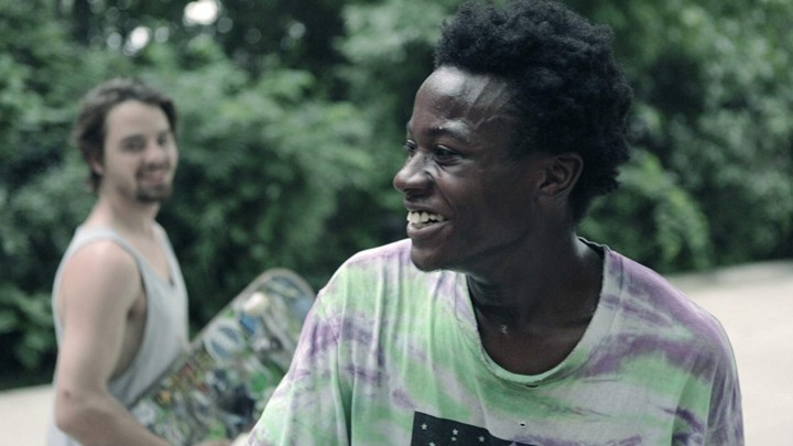 Zack Mulligan and Keire Johnson in 'Minding the Gap'