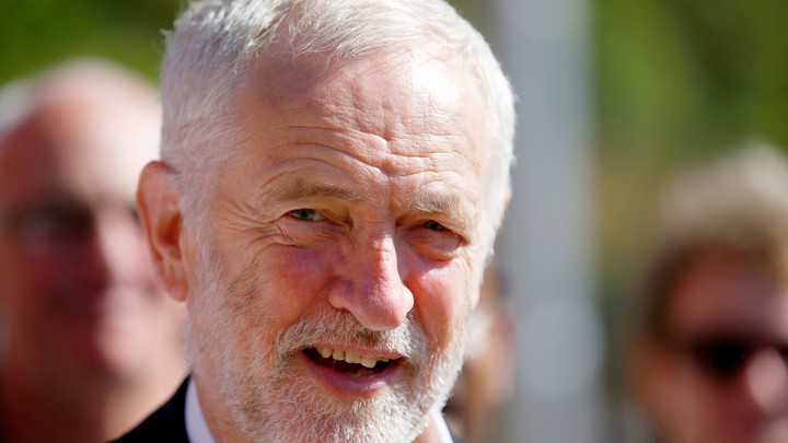 British Labour Party Leader Jeremy Corbyn