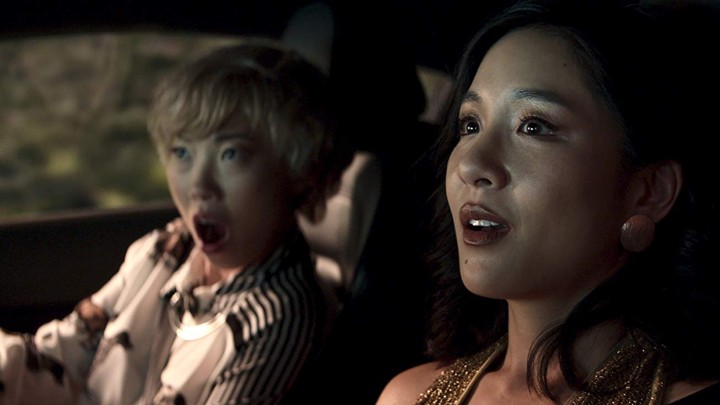 Awkwafina and Constance Wu in 'Crazy Rich Asians'