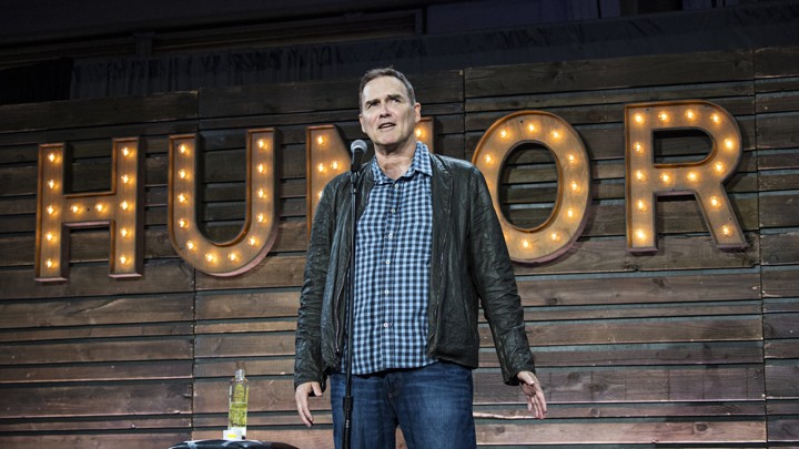 Norm Macdonald performing in 2017.