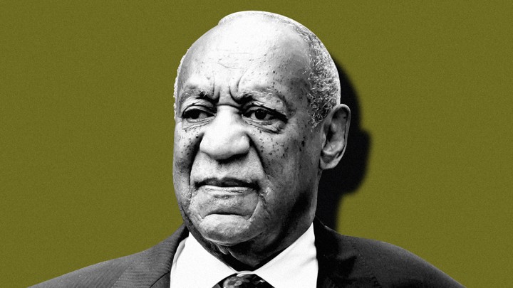 A photoillustration of Bill Cosby