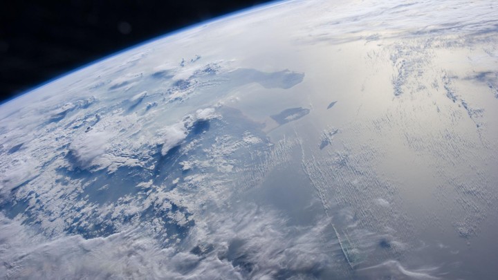 Earth seen from space