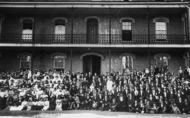Students at Berea College in 1899