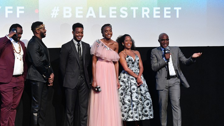 As a part of the 56th annual New York Film Festival, the filmmaker Barry Jenkins brought his latest movie, an adaptation of James Baldwin’s novel, to Harlem’s historic Apollo Theater.