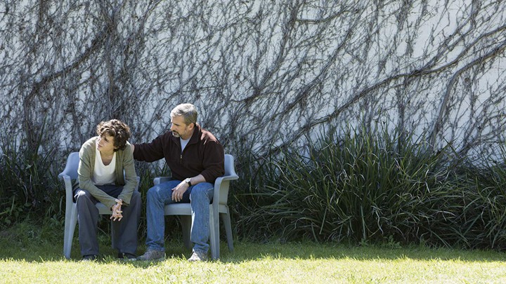 Timothee Chalamet and Steve Carell in 'Beautiful Boy'